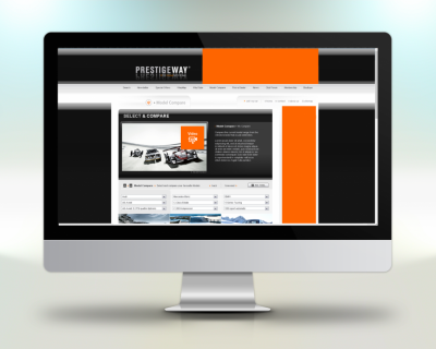 Prestigeway - Autobörse Beispiel Webportal Programmierung Prestigeway