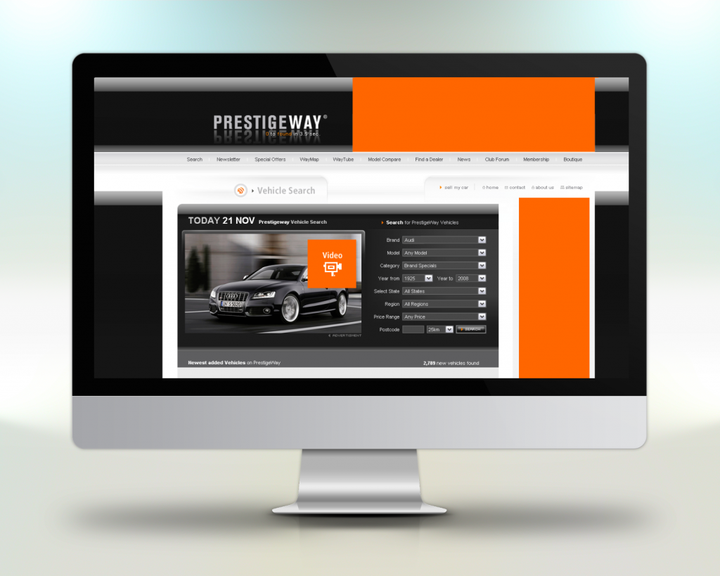 PrestigeWay2 Beispiel Webportal Programmierung Projekt Prestigeway