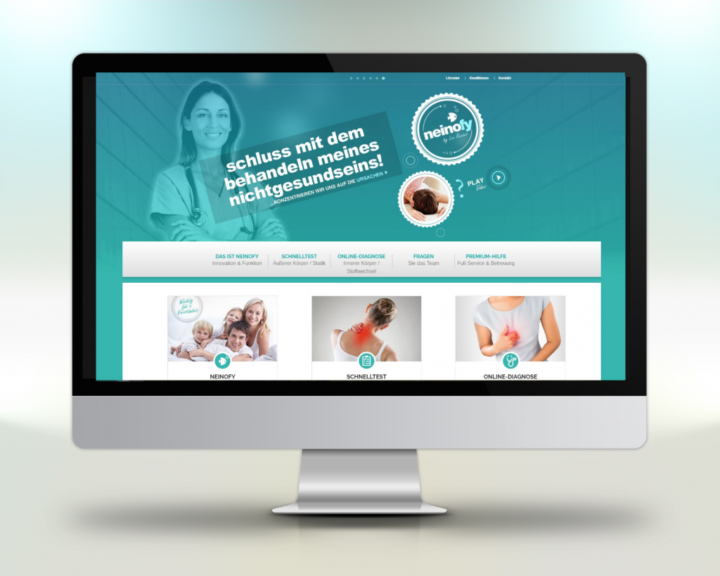 neinofy3 Beispiel Webportal Programmierung Projekt neinofy